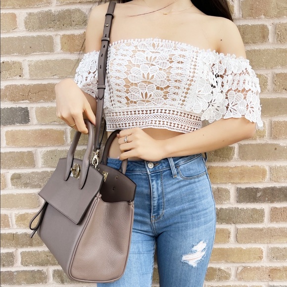 Salvatore Ferragamo Studio Bag Leather Satchel - Picture 2 of 13